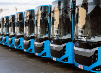 20 din cele 41 de autobuze diesel din contractul de peste 42 milioane lei au ajuns la Târgu Mureș (galerie foto)